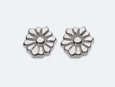 Baby Silver Flower Earring img