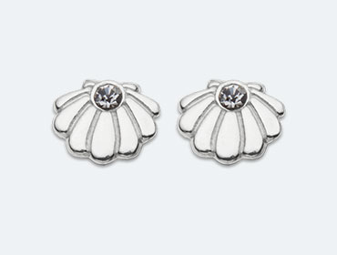 Baby Silver Flower Earring img