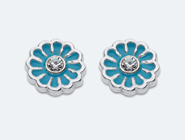 Baby Silver Flower Earring img