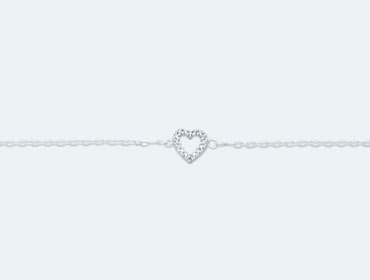 sterling silver chain anklet