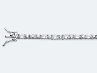 Sterling Silver Tennis Bracelet img