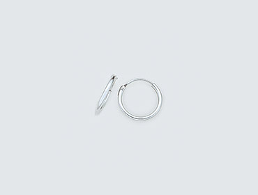 Silver Sleeper Earrings img