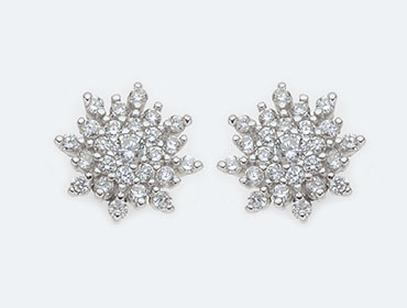 Silver Star Earrings img