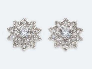 Silver Star Earrings img