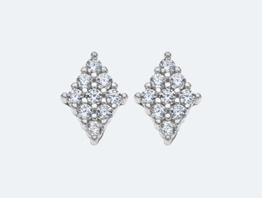 Sterling Silver Cubic Earrings img