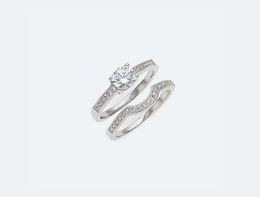 Silver Bridal Rings img